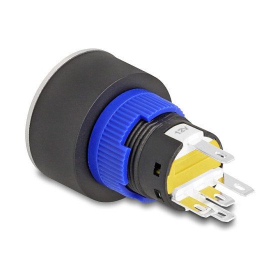DeLOCK 22050 Interruptor pulsador con LED amarillo