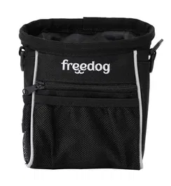 Freedog Bolsa para Premios Negra y Gris 18,5 x 15 cm