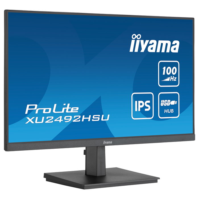 iiyama ProLite XU2492HSU-B6 Monitor LED IPS 23.8" Full HD 1920x1080 100Hz AMD FreeSync 0.4 ms USB Hub Altavoces Negro