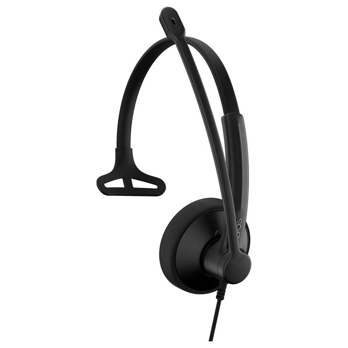 EPOS IMPACT 100 MS Mono Auricular con Cable USB-C/USB-A para Oficina y Centro de Llamadas, Certificado para Microsoft Teams