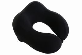 DKD Home Decor Cojin de Viaje Básico Gris Negro 27 x 14 x 27 cm (4 Unidades)