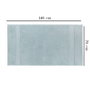 Mijölnir Chicago Bath Toalla de Baño 70 x 140 cm - Azul Claro 100% Algodón 450 gr/m²