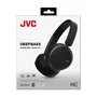 JVC Auriculares Diadema Inalámbricos Bluetooth 5.2 HA-S36W, Negro, Circumaural, para Llamadas y Música, 35h Autonomía, Plegables, con Micrófono Integrado
