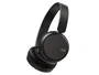 JVC Auriculares Diadema Inalámbricos Bluetooth 5.2 HA-S36W, Negro, Circumaural, para Llamadas y Música, 35h Autonomía, Plegables, con Micrófono Integrado