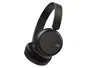 JVC Auriculares Diadema Inalámbricos Bluetooth 5.2 HA-S36W, Negro, Circumaural, para Llamadas y Música, 35h Autonomía, Plegables, con Micrófono Integrado