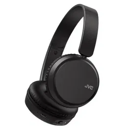 JVC Auriculares Inalámbricos HA-S36W con Micrófono Bluetooth Multipunto Plegables Negros hasta 35 horas de Batería