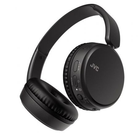 JVC Auriculares inalámbricos HA-S36W con micrófono Bluetooth, negros