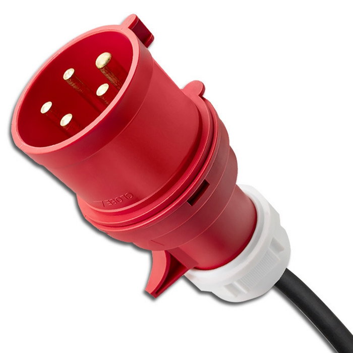 Qoltec Cargadora Móvil para Vehículo Eléctrico 11kW Tipo 2, 3 Fases, Wi-Fi, 5m
