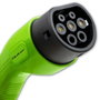 Qoltec Cargadora Móvil para Vehículo Eléctrico 11kW Tipo 2, 3 Fases, Wi-Fi, 5m