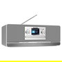 TechniSat DigitRadio 372 CD IR - Radio Internet con CD, DAB+, FM, Bluetooth 5.0, WiFi, Pantalla TFT 2.4", Altavoces Estéreo, Plata