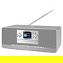 TechniSat DigitRadio 372 CD IR - Radio Internet con CD, DAB+, FM, Bluetooth 5.0, WiFi, Pantalla TFT 2.4", Altavoces Estéreo, Plata