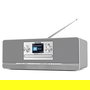 TechniSat DigitRadio 372 CD IR - Radio Internet con CD, DAB+, FM, Bluetooth 5.0, WiFi, Pantalla TFT 2.4", Altavoces Estéreo, Plata