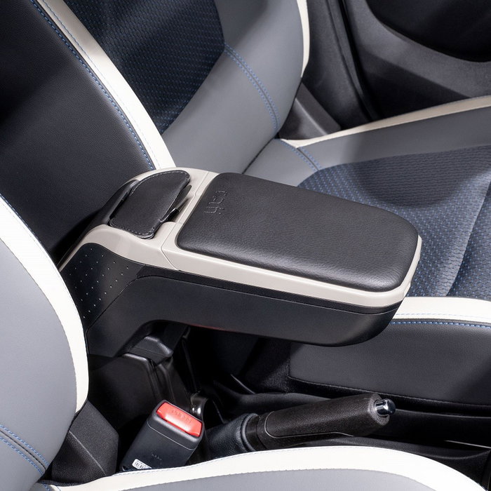 Armster Reposabrazos Armster 2 para Honda Jazz 2016-2019 Polipiel Gris