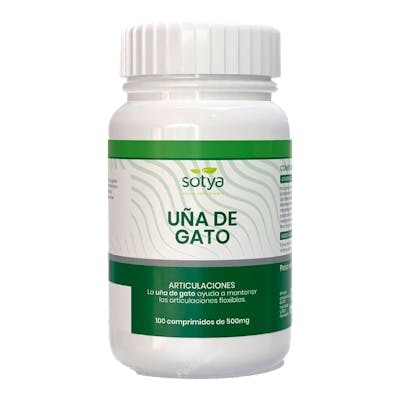 SOTYA Uña de Gato 500mg 100 comprimidos