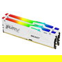 Kingston FURY Beast 64GB DDR5 5200MT/s CL40 Kit de 2 Blanco RGB XMP
