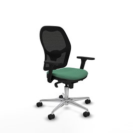 PIQUERAS Y CRESPO Silla de oficina Jorquera Verde Esmeralda y Negro