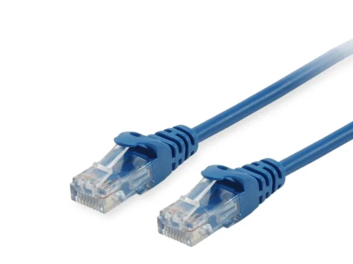 Equip 625437 Cable de Red Ethernet Cat6 U/UTP 0.5 Metros Azul - Conector RJ-45 Macho, 10 Gigabit/s, Plug and Play