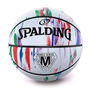 Balón de Baloncesto Spalding Marble Series Hg Sz7 Blanco 7 (Talla 7)
