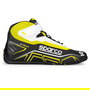 Sparco S00127139NRGF Botas Kart K-Run Niños Negro-Amarillo Talla 39 - Ligeras, Transpirables, para Rendimiento en Karting
