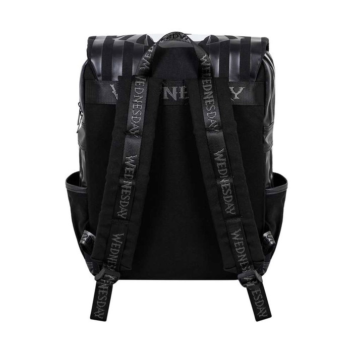 Karactermania Mochila Oxford Miércoles Uniform Negro