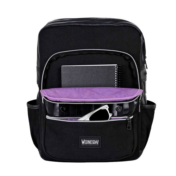 Karactermania Mochila Oxford Miércoles Uniform Negro