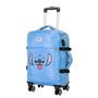 Karactermania Maleta de Cabina 4 Ruedas Lilo y Stitch Face Azul