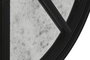 DKD Home Decor Espejo Tradicional Negro 5 x 100 x 100 cm