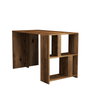 Hanah Home Mesa de Estudio Nogal 120x75.4x60 cm Moderno Novedoso