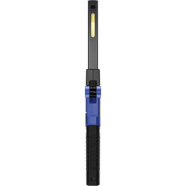 VARTA Linterna de Trabajo Work Flex F20R LED con Imán, 100 Lúmenes, Negra/Aluminio