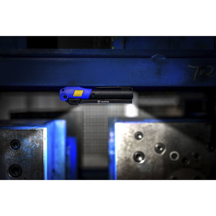 VARTA Linterna de Trabajo Work Flex F20R LED con Imán, 100 Lúmenes, Negra/Aluminio VARTA Linterna de Trabajo Work Flex F20R LED con Imán, 100 Lúmenes, Negra/Aluminio