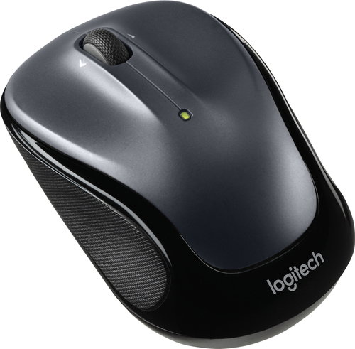 Logitech Ratón Inalámbrico M325S, 1000 DPI, 5 Botones (3 Programables), Plata Oscuro, Compatible con PC, Mac, ChromeOS y Linux, Ergonómico y Compacto