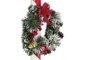 DKD Home Decor Farola LED Rojo y Blanco con Efecto Nieve Musical