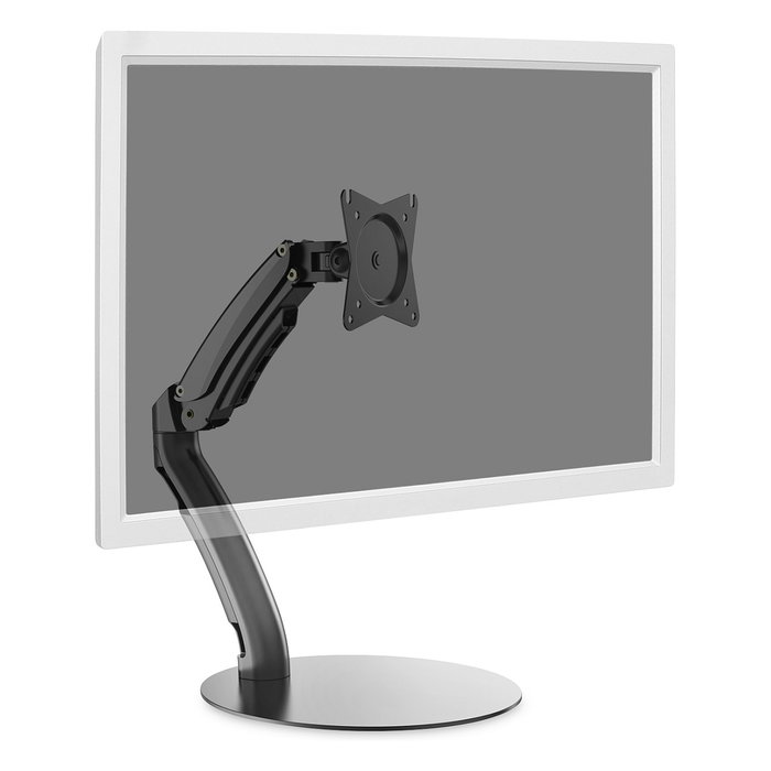 Digitus Soporte Monitor Individual 27" 6.5 kg Independiente Negro