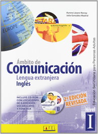 (10).AMBITO COMUNICACION.INGLES I/EDUCACION ADULTOS, Lázaro Nonay, Aurora / González Madrid, Julia - SAFEL (IBERSAF EDITORES)