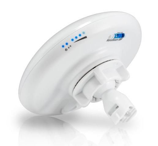 Ubiquiti NanoBeam M5 CPE airMAX, 16dBi, 5GHz, Alta Ganancia para Entornos Ruidosos