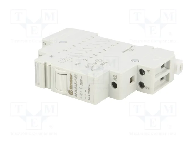 FINDER Relé de instalación 20.28 Biestable 230V AC 16A