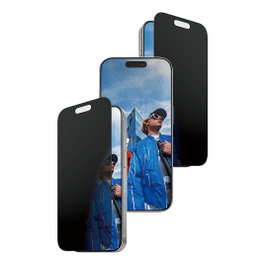 PanzerGlass Protector de Pantalla Privacy Ultra-Wide Fit para iPhone 17 e iPhone 16 Pro
