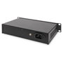 Digitus Conmutador Switch Ethernet Gigabit 16 Puertos No Gestionado, 10/100/1000 Mbps, Montaje Rack 1U, Modelo para 10"