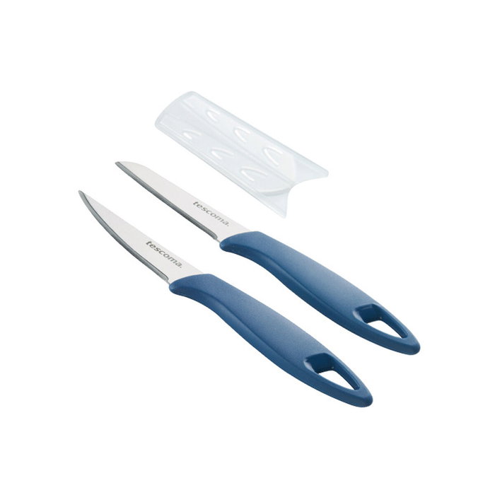 Tescoma Mini cuchillos Presto 6 cm, 2 uds. de cuchillo con funda protectora