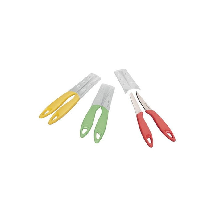 Tescoma Mini cuchillos Presto 6 cm, 2 uds. de cuchillo con funda protectora