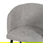 Silla Gris Tejido-Metal Salón 53 X 53 X 77 cm (Set de 2)