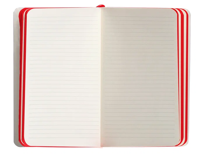 Antartik Cuaderno Antartik Notes A6 Negro y Rojo