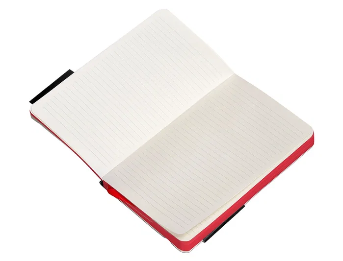 Antartik Cuaderno Antartik Notes A6 Negro y Rojo