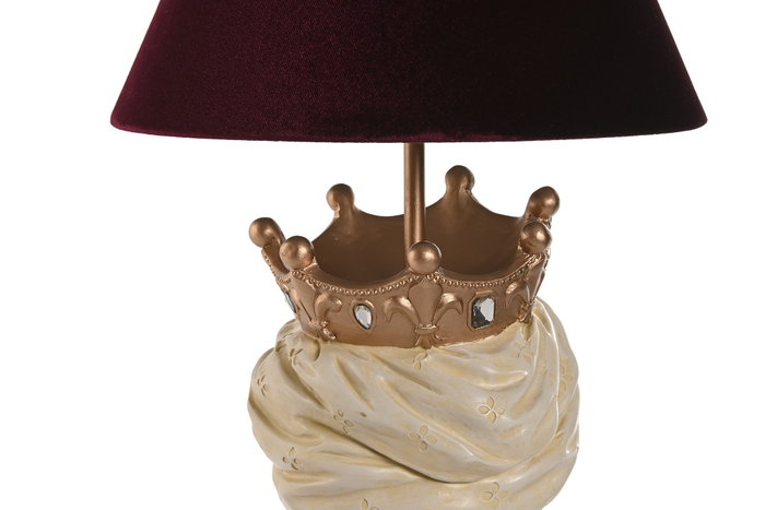 DKD Home Decor Lámpara de Sobremesa Resina Cabeza Siciliana DKD Home Decor Lámpara de Sobremesa Resina Cabeza Siciliana