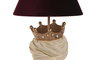 DKD Home Decor Lámpara de Sobremesa Resina Cabeza Siciliana