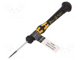 WERA Destornillador de precisión Kraftform Micro plano 1,5x0,23mm