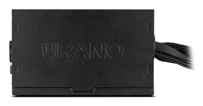 Nox Urano PRO 750W 80 Plus Bronze Fuente de Alimentación ATX - Cables Planos - Ventilador 120mm - Negro
