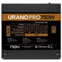 Nox NXURPRO750BZ Fuente Alimentación Urano Pro 750W 80 Plus Bronze Ventilador 120mm PWM ATX Cables Planos