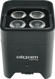 Algamlight Foco Par Led 4x12W RGB IP65 con Batería y W-DMX