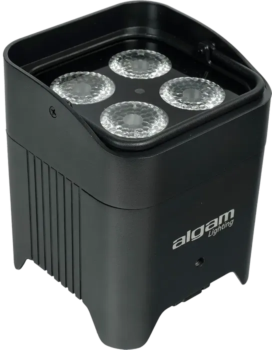 Algamlight Foco Par Led 4x12W RGB IP65 con Batería y W-DMX